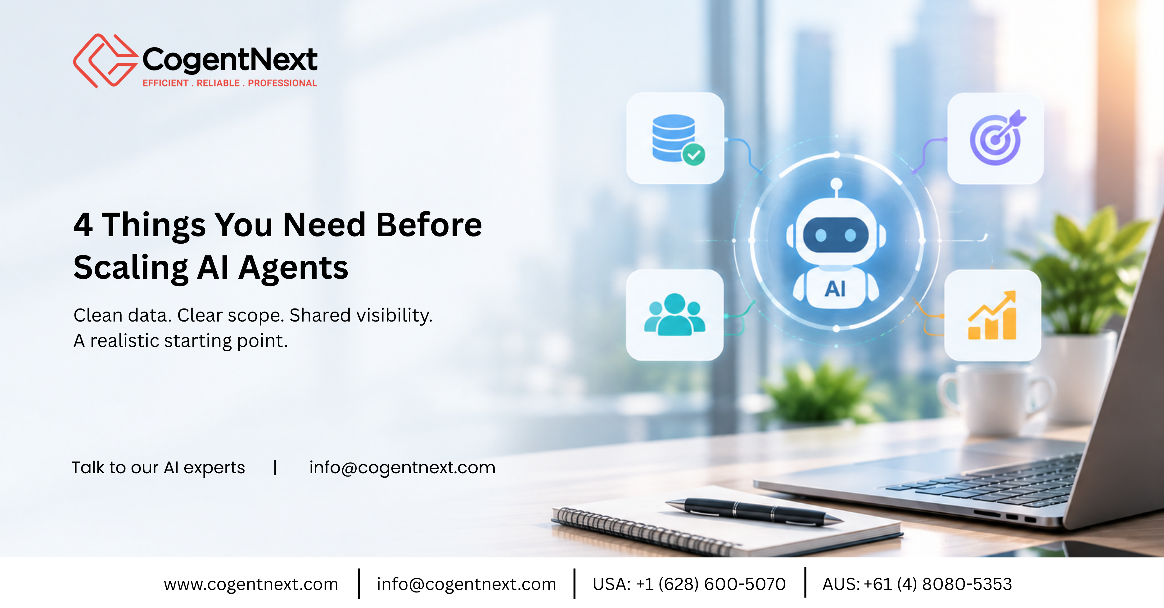 Four requirements for scaling AI agents in ERP and CRM systems